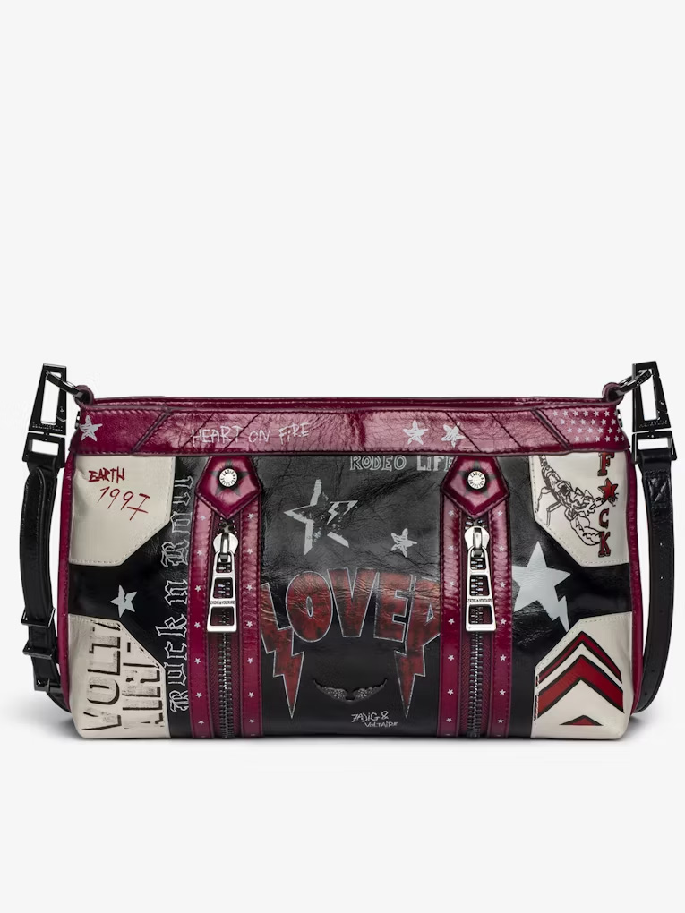ZADIG & VOLTAIRE – SUNNY MOODY PUNK LEATHER BAG