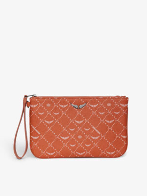 ZADIG & VOLTAIRE – Z POUCH MONOGRAM CLUTCH
