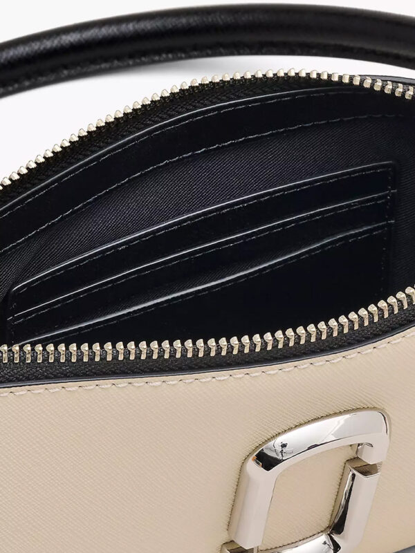 MARC JACOBS - THE SNAPSHOT CONVERTIBLE SHOULDER BAG - Cotton white multi