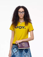 MARC JACOBS - THE SNAPSHOT CONVERTIBLE SHOULDER BAG - Dark plum multi