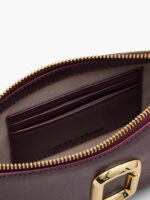 MARC JACOBS - THE SNAPSHOT CONVERTIBLE SHOULDER BAG - Dark plum multi
