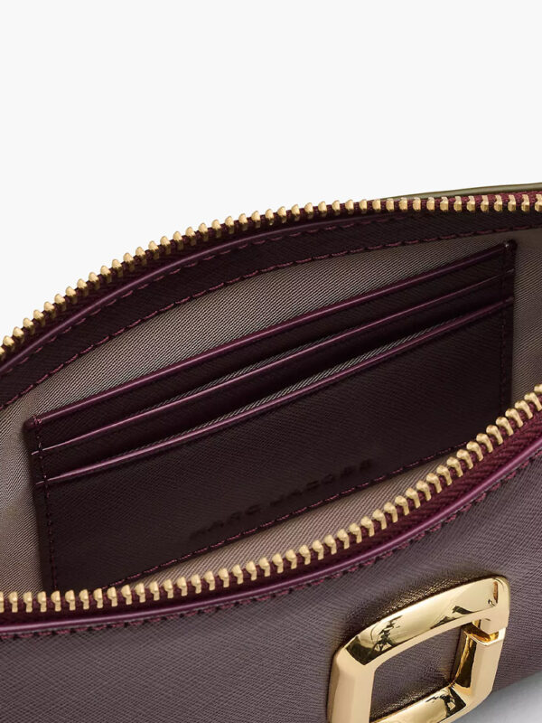 MARC JACOBS - THE SNAPSHOT CONVERTIBLE SHOULDER BAG - Dark plum multi