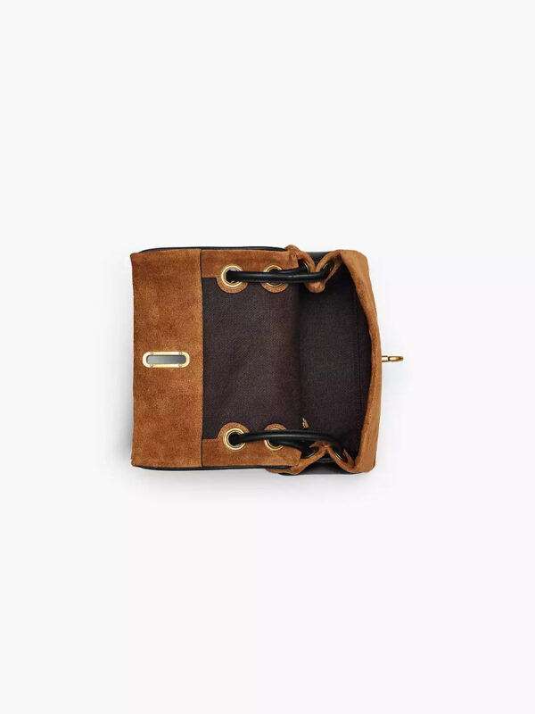 MARC JACOBS - THE SUEDE MINI DUAL SHOULDER BAG