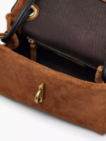 MARC JACOBS - THE SUEDE MINI DUAL SHOULDER BAG