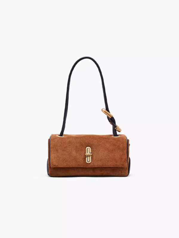 MARC JACOBS - THE SUEDE MINI DUAL SHOULDER BAG