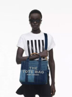 MARC JACOBS - THE DENIM MEDIUM TOTE BAG
