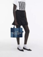 MARC JACOBS - THE DENIM MEDIUM TOTE BAG