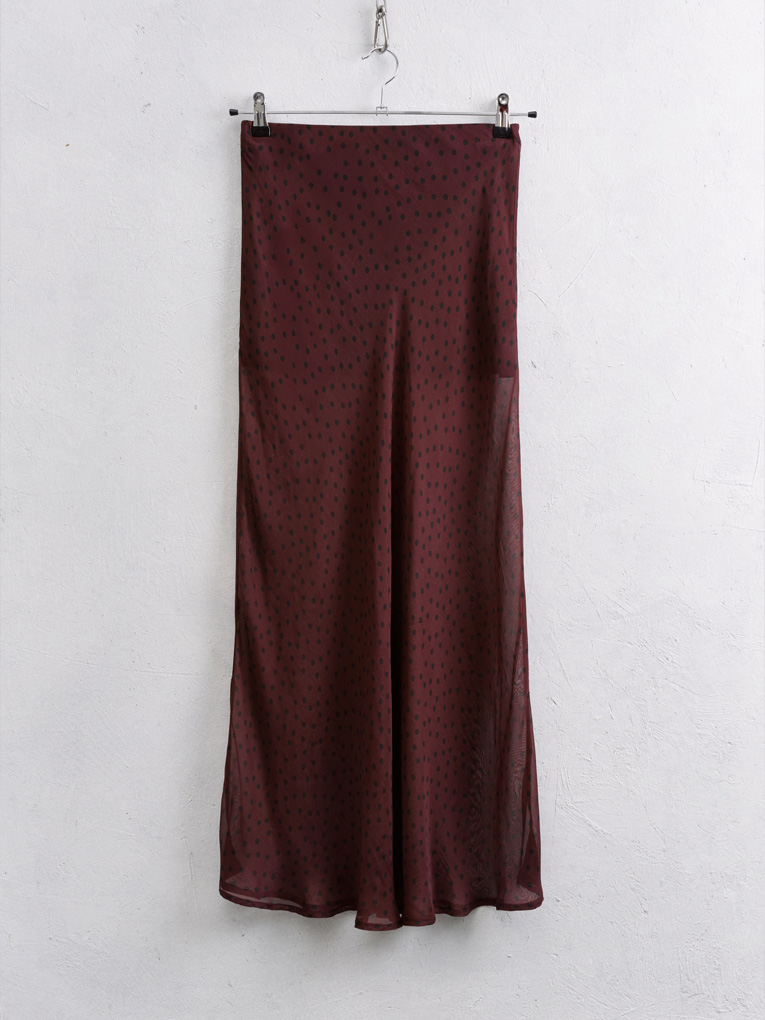RONJA SKIRT - Bordeux