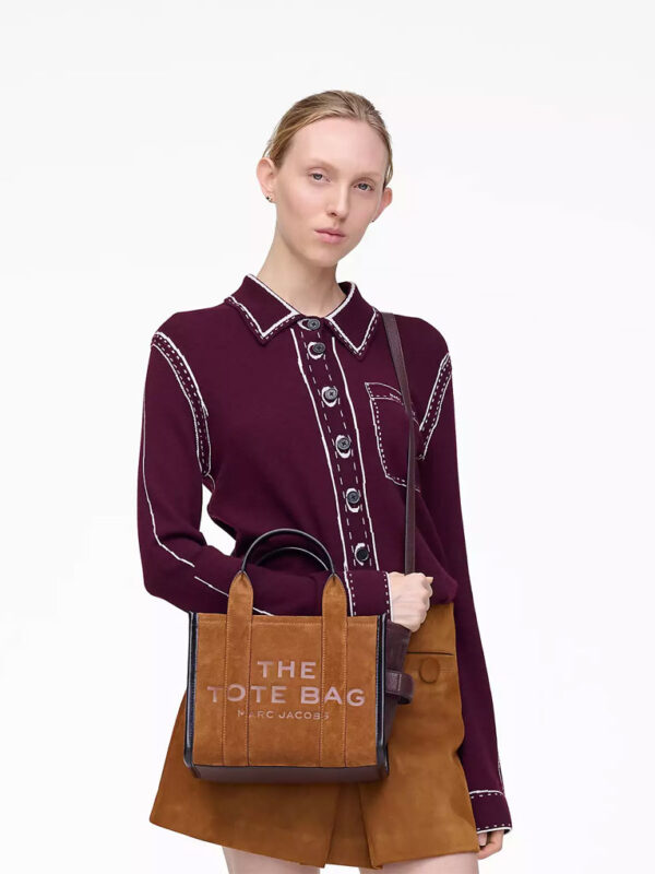 MARC JACOBS - THE SUEDE SMALL TOTE BAG